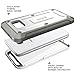 SUPCASE Unicorn Beetle Pro Series Case Designed for Galaxy S7, with Built-In Screen Protector Full-body Rugged Holster Case for Samsung Galaxy S7 (2016 Release) (White/Gray)