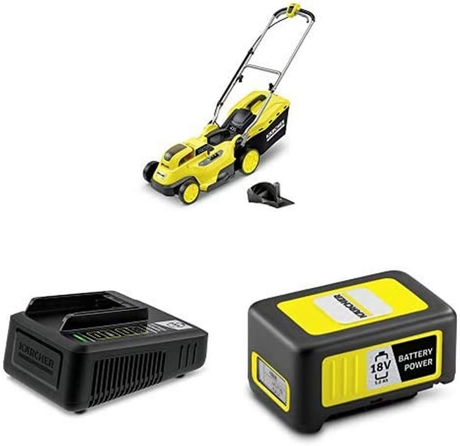 Kärcher LMO 1836 Cordless Battery Lawn Mower with Battery & Fast
