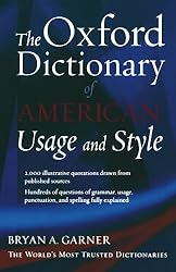 The Oxford Dictionary of American Usage and Style