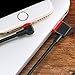 Lightning Cable OTISA 3-Pack 3.5ft 90 Degree Charger Cord For iPhone，USB Cable Charging Cord For iPhone， Cable For iPhone X / 8 Plus / 7 Plus / 6s / 6 plus / 6s plus / 5 / 5s / 5c / iPad /and more