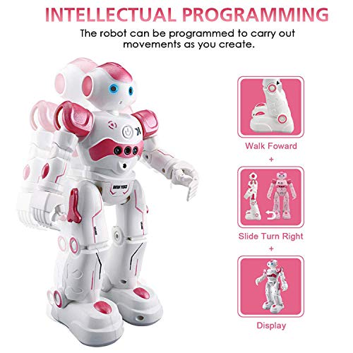image for Eholder Smart Remote Control Robot Toy for kids, Rechargeable Interact