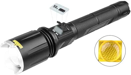 Linterna LED con MTG2 Potente Grano De La Lámpara De La Antorcha De