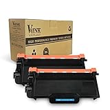 V4INK Compatible Brother TN880 Toner Cartridge for Brother Laser Printer HLL6200DW Brother HLL6200DWT MFCL6700DW HLL6250DW HLL6300DW HLL6400DW HLL6400DWT MFCL6750 MFCL6800 MFCL6900DW, 2PK Black