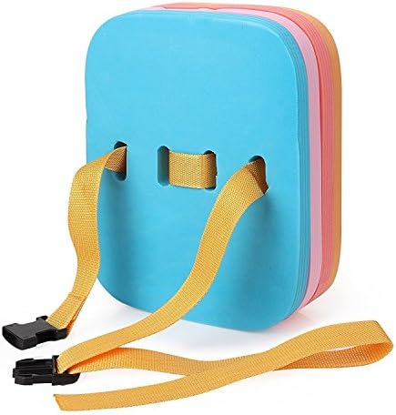 Hotsaleglobal Back Float for Kids Toddlers Adults 4 Layer Split Floating Board Swim Training Aid Safety Swim Bubble with Buckle Belt to Free Arms During Swimming (Medium - 55 - 132 pounds)