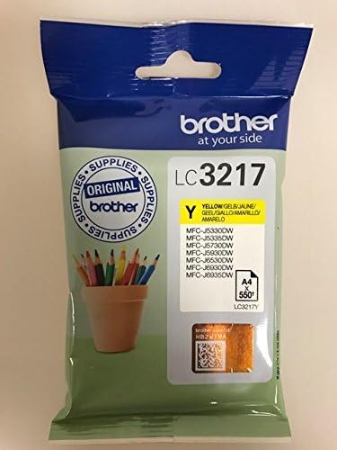 Brother Original Yellow Ink Cartridge for J5330DW J5335DW J5930DW DCP-8250