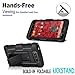 Droid Maxx Case, Motorola Droid Maxx Case, Starshop[Heavy Duty] Dual Layers with Kickstand and Locking Belt Clip with Premium Screen Protector Black