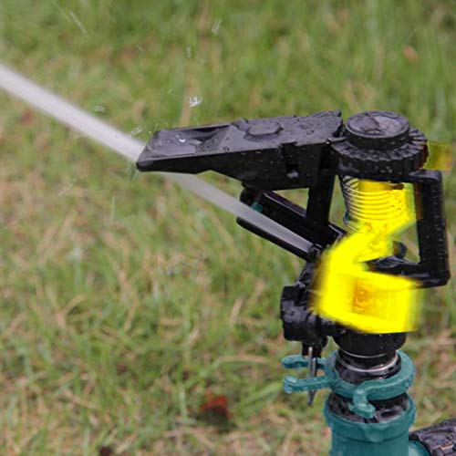 VICCKI Rotating Impulse Sprinkler Garden Lawn Grass Watering System Water Hose Spray