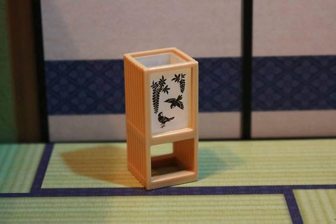Amazon ミニチュア リーメント ぷちサンプル よきかな和の暮らし 行灯 明かり 室内灯 おもちゃ ホビー
