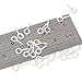Blovess Yueton Pack of 500 Mini Screw Eye Pin Peg Jewelry Making Findings for Crafting 104.5mm/0.390.18