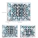 Sea Team 87-Pack Shatterproof Babyblue Christmas Ball Ornaments Set, Assorted Multi-Sized Hanging Baubles, Xmas Tree Decorations, Seasonal Décor for Holiday Wreath Garland, Hooks Included
