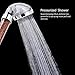 BESTOPE Filter Shower Head Plus Ionic 30% Water Saving Handheld Showerhead with 200 % Turbocharged Pressure and Energy Ball Filtration for Fixing Dry Skin & Hair