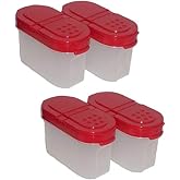 Tupperware Small Spice Containers Set of 4