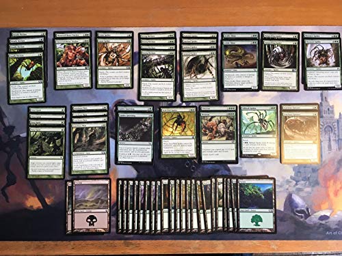 Mono Green Spider Deck - Modern Legal - Custom Built - Magic The Gathering - MTG - 60 Card