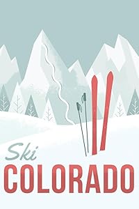 Ski Colorado Travel Retro Cool Wall Decor Art Print Poster 24x36