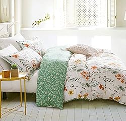 SLEEPBELLA Queen Size Comforter Set Yellow Flowers