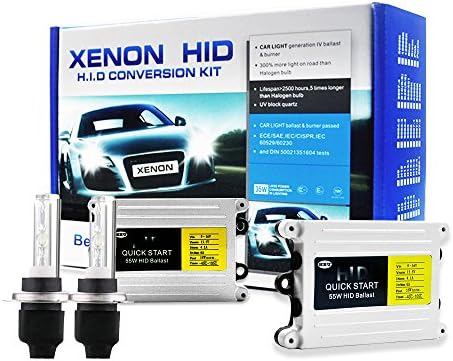 100% Really AC 55W HID Xenon Conversion Kit- (30000K H6) "All Bulb Sizes and Colors" with Quick Start Super Fast Bright Slim Ballasts - 2 Year Warranty