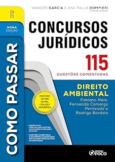 Livro Como Passar em Concursos Jurídicos - 9ª Ed - 2025: Direito Ambiental - 115 questões comentadas