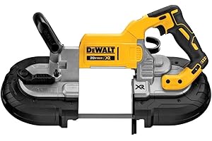 DEWALT 20V MAX Band Saw, 5" Cutting Capacity, Integrated Hang Hooks, Portable, For Deep Cuts, Bare Tool Only (DCS374B)