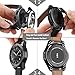 Case Compatible for Samsung Gear S3 Frontier SM-R760,HMJ Band All-Around Protective Bumper Slim Plated TPU Case Scratch-Proof Cover Shell for Samsung Gear S3 Frontier/Classic Galaxy Watch 46mm SM-R800