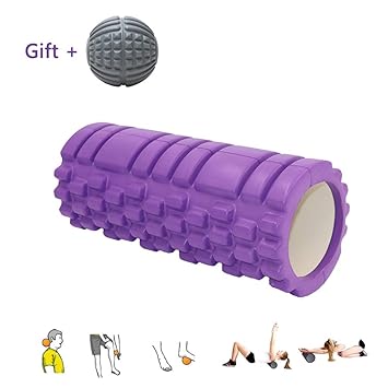 KuaiKeSport Roller Foam Trigger Point,Rodillo de Espuma y Pelota ...