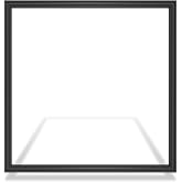 20.02.550P Combi Master Steamer Oven Door Gasket Replacement Fit for Rational 6 Grid 1/1GN SelfCookingCenter Parts Fit SCC61E, SCCWE61E Series Commercial Steamer 6-Pan Single Electric Combi Oven