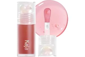 Kaja Lip Plumping- Juicy Glass 05 Plum Paloma | Hydrating, Feel Plumped and Lightweight with Vitamin Tree Fruit Oil, Vegan, Cruelty-Free, Clear Tint Stain Shine Gloss Plumper, Long Lasting