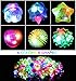 wellvo 38 Pack Light up Rings Party Favors for Kids Flashing Led Toys Glow in The Dark Party Supplies Goody Bag Stuffers