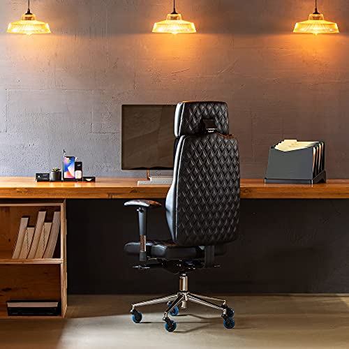 STEALTHO Patented Replacement Office Chair Caster Wheels Set of 5