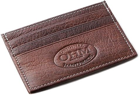 OHM Leather New York Card Case