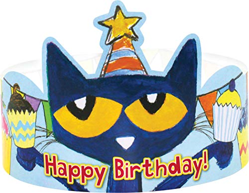 Pete The Cat Happy Birthday Crowns | Pricepulse