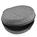 Geekria Shield Case for AKG, Audio-Technica, Bluedio, Hercules, Sony, JBL, Sennheiser and More, Replacement Hard Shell Travel Carrying Bag with Cable Storage (Grey)