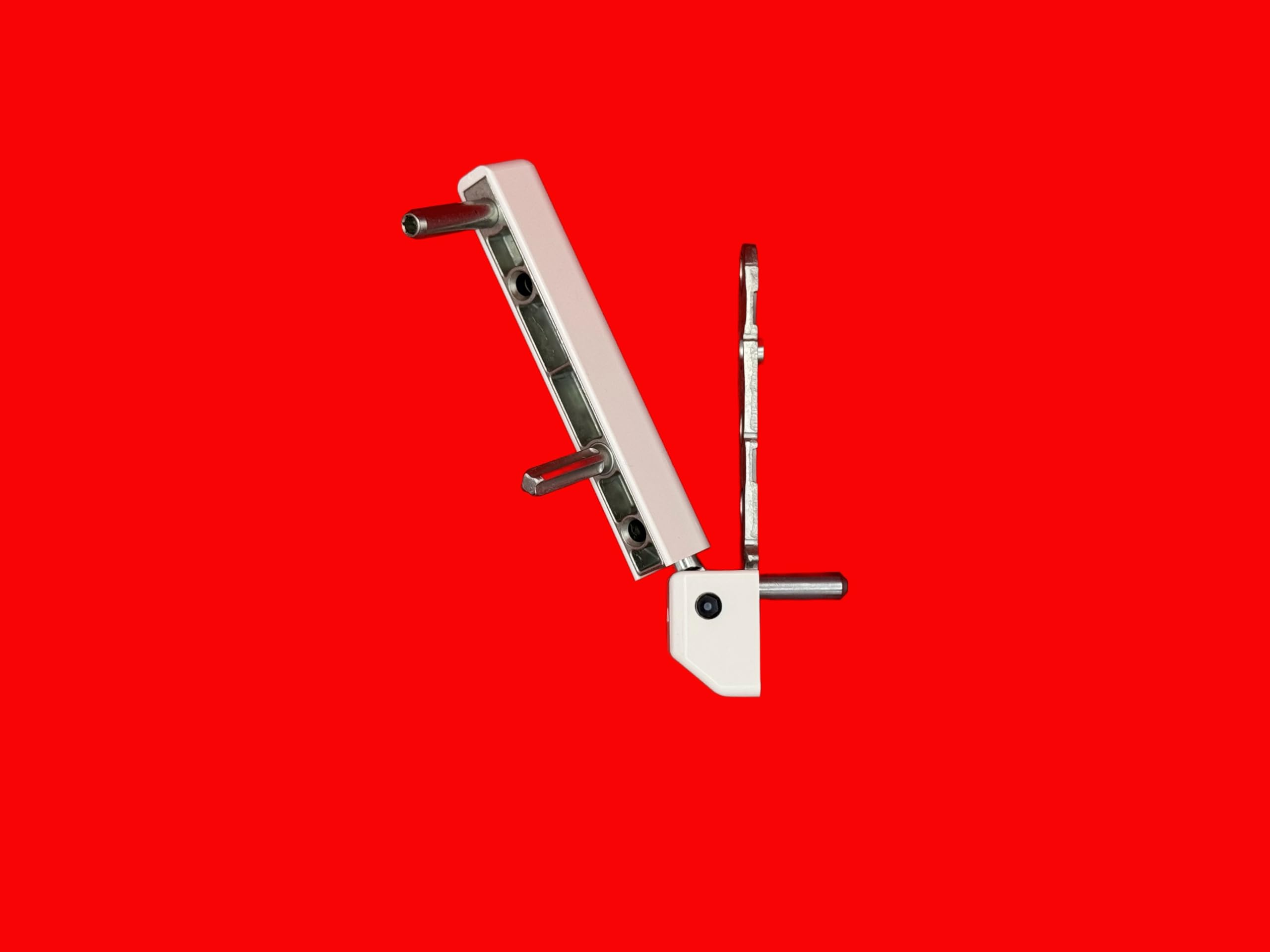 ROTO Repair Corner Bearing Corner Tape Wood / PVC Window Peg Spacing 55 mm (Including Cover Caps) White