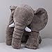 MorisMos Plush Stuffed Elephant Animals Toy for Children Grey 24 inches