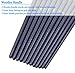 STARVAST Paint Brushes, 12pcs Round Pointed Tip Nylon Hair Acrylic Paint Brush Set for Watercolor/Oil/Acrylic/Crafts/Rock & Face Painting