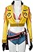 Women's Cosplay Costume Final Fantasy XV FF 15 Cindy Aurum Gas Station Full Service Uniform