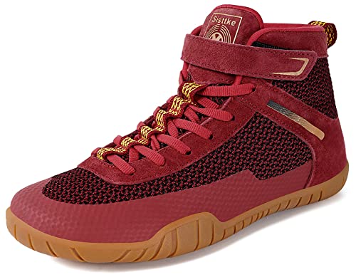 Womens Wrestling Shoes Boxing Shoes Zero Drop Sole