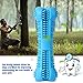 Chooseen Dog Toothbrush Stick Upgraded Dog Chew Toys Bone Bite Resistant Dental Care Effective Teeth Cleaning Blue for Small Medium Dogs Pets