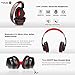 AUSDOM Wireless Headphones/Headset, Bluetooth Headphones Over Ear Foldable with Mic, Apt-X Low Latency, Bluetooth 4.2 Stereo Wired Mode, Fast Audio/LED Codec Indicator/Noise Isolating for TV/PC Gaming