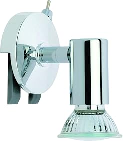 Trango® tg2112b LED Espejo Lámpara de clip Lámpara Incluye 1 x GU10 de 3,0 W LED LM baño baño lámpara de on/off Interruptor [Clase de eficiencia energética A+]