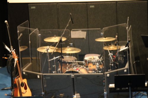 Drum Shield- DS65 Five - 2ft. x 6 ft. Panels