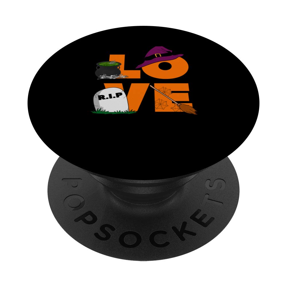 Love Candy I Funny Candy Halloween Apparel I Halloween PopSockets Swappable PopGrip