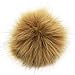 DIY 12pcs Faux Fox Fur Fluffy Pompom Ball Mix Colors for Hats Shoes Scarves Bag Charms Accessories (Mix Colors)