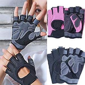 dancepandas Gym Handschoenen Vrouwen Gewichtheffen 4 Stks Gym Workout Handschoenen Gym Handschoenen Pols Ondersteuning…