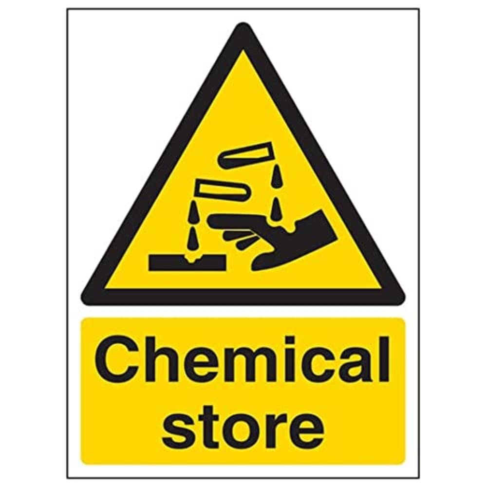 V Safety Eco Friendly Warning Substance & Chemical - Chemical Store - 200 X 300mm