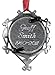 BANBERRY DESIGNS Memorial Photo Ornament - in Loving Memory Ornament - Bereavement Photo Ornament - Sympathy Gift - Condolence Gifts - Loss of a Family Member