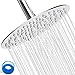 M.HOUSE 6 Inch Rain Shower Head Stainless Steel High Pressure Powerful Spray Shower Heads-Best High Flow SPA Showerhead with Adjustable Metal Swivel Ball primary