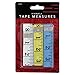 Junipers Soft Vinyl Sewing Tailoring Tape Measure Assorted Colors Pack of 3 120 Inch Body Measuring Flexible Measurement Tapes Ideal for Tailor Seamstress Home Decoration Crafting Tools
