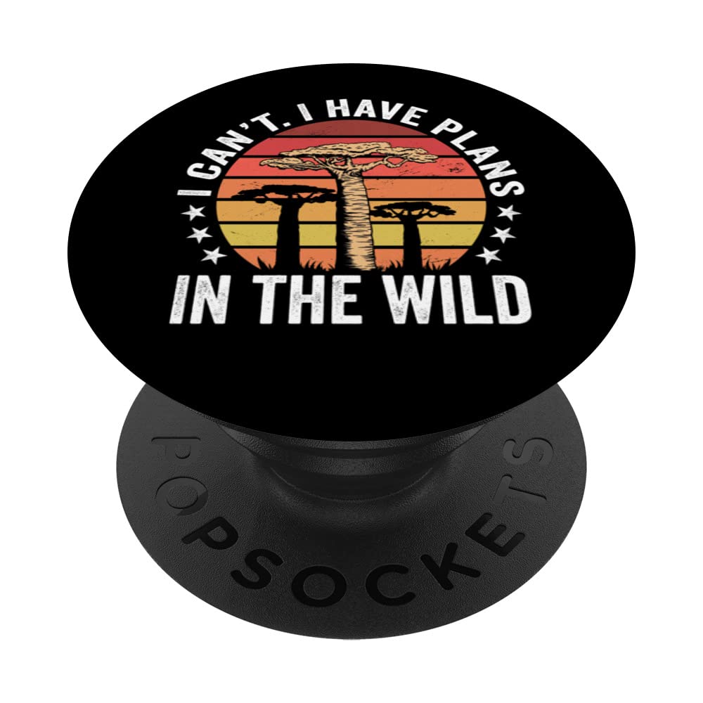 Safari Family Vacation Design For An African Jungle Tour PopSockets Swappable PopGrip