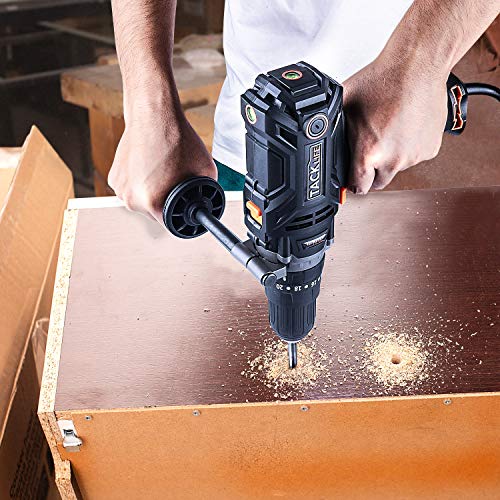 Hammer Drill, TACKLIFE Corded Drill 1/2 Inch, 620inlb Torque, Hammer