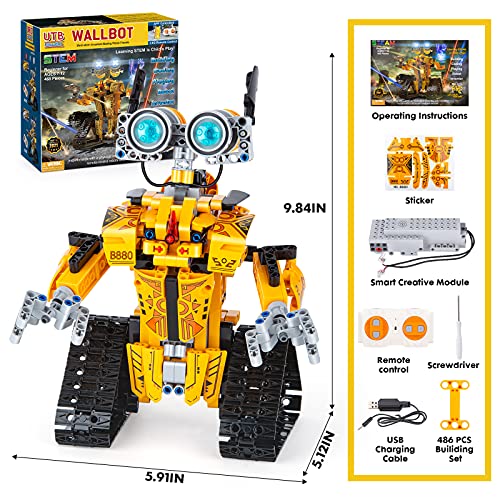 Educiro Wallbot Robot Building Kits for Kids Ages 812,Toys Gifts for 8